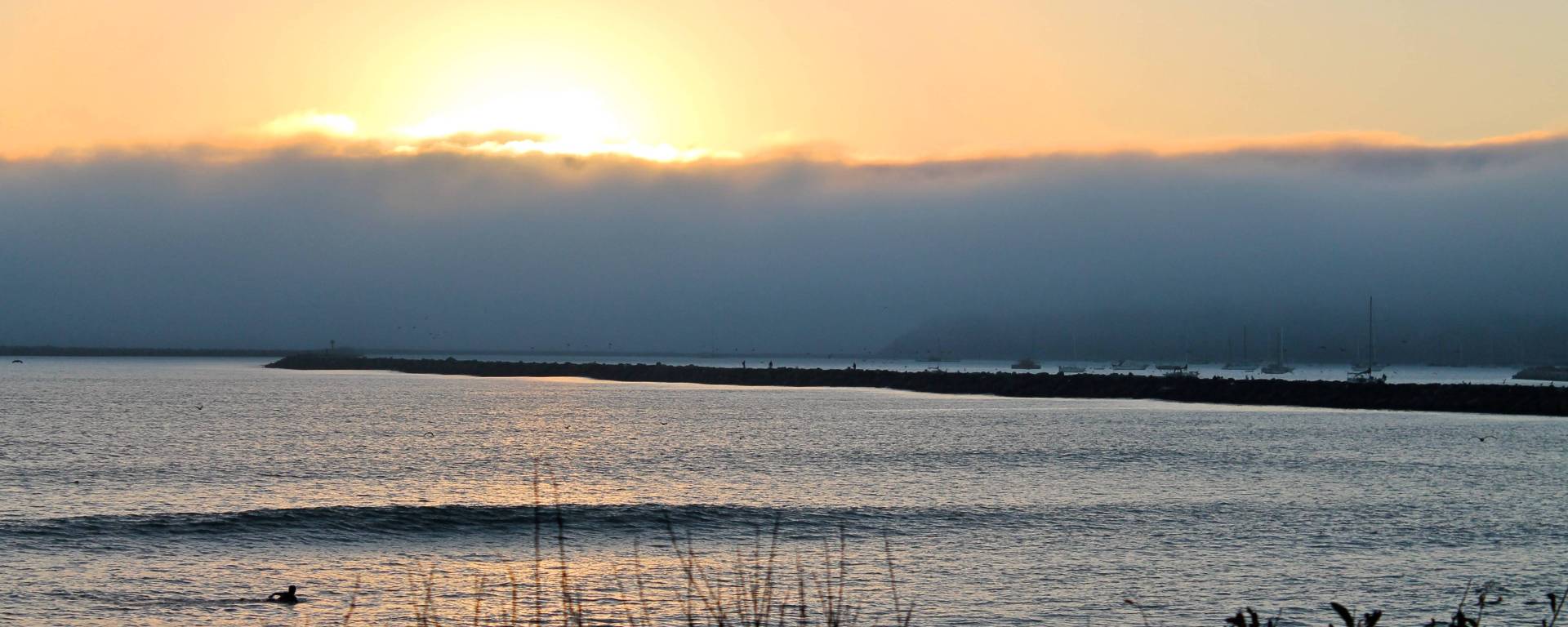 half moon bay, san francisco, california, convertible, sunset