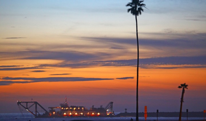 california, sunset, travel