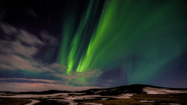northern lights, nature, iceland, travel