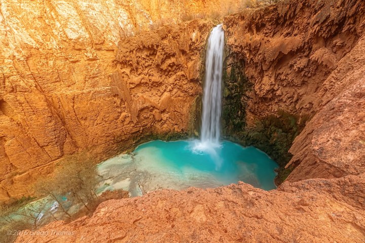 nature, arizona, havasu, waterfall, travel