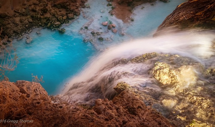 havasu falls, arizona, nature, landscape, travel, waterfall