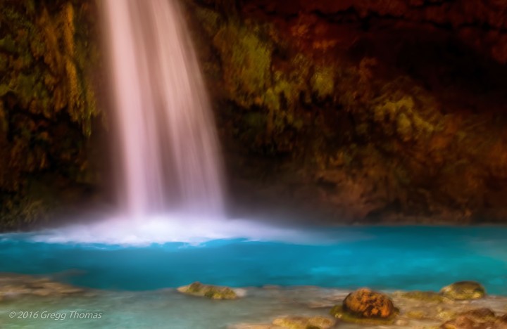 havasu falls, arizona, nature, landscape, travel, waterfall