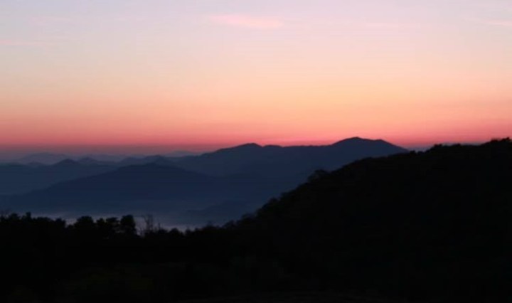 smokey mountains, travel, susnet