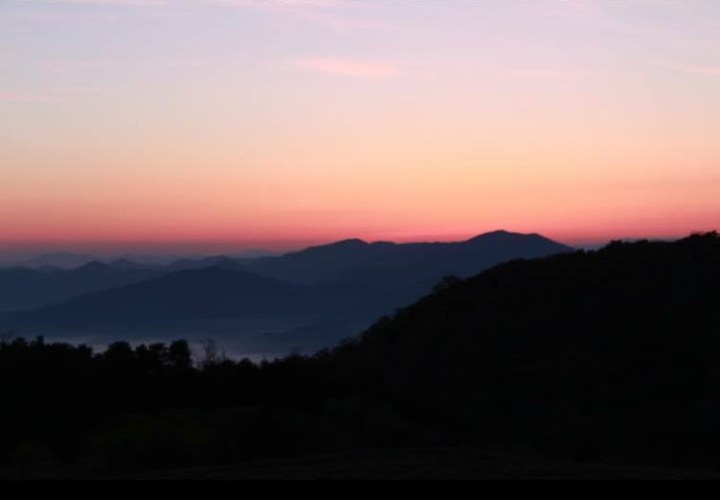 smokey mountains, travel, susnet