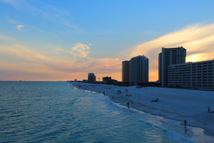 nature, sunet, florida, beach