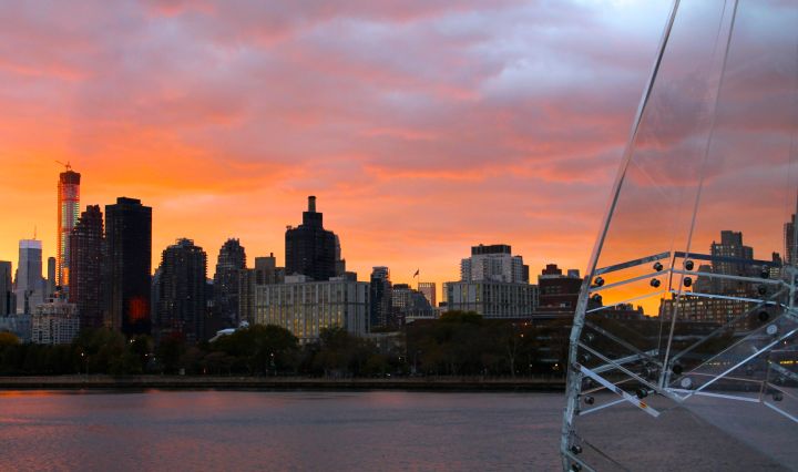 sunset, nature, landscape, art