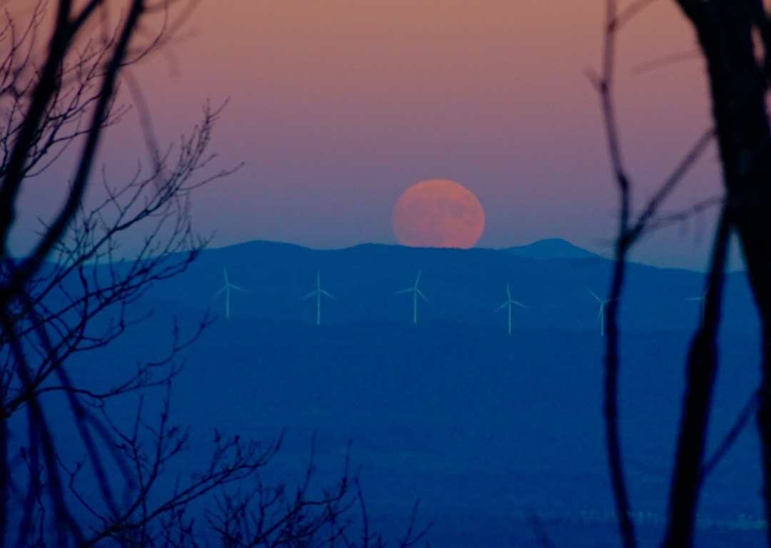 super moon, nature, travel, maine