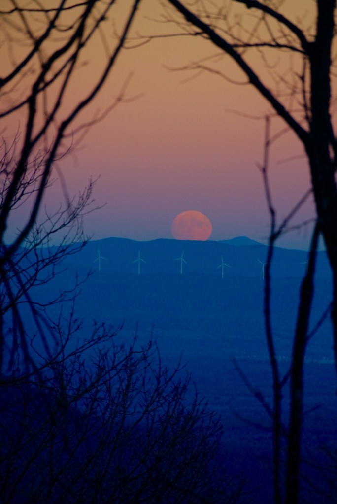 super moon, nature, travel, maine